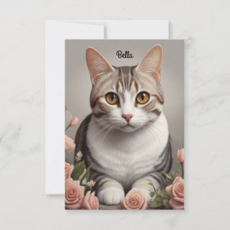 Atemberaubende amerikanische Kurzhaarkatze mit zar