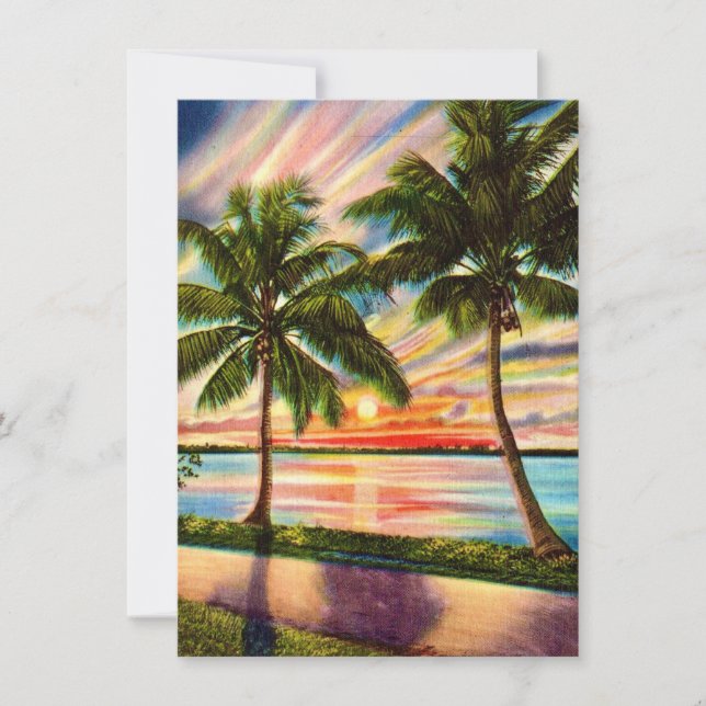 Atemberaubende Ankündigung von Sonnenuntergang Flo (Vorderseite)