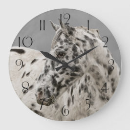 Atemberaubende Appaloosa Große Wanduhr