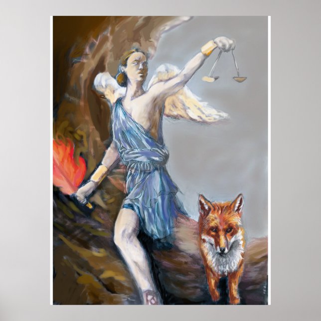 "Atemberaubende Aquarellbilder der Nemesis Poster (Vorne)