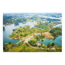 Atemberaubende Aussicht auf Guatape Antioquia