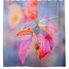 Atemberaubende Blätter von Cotonou Duschvorhang