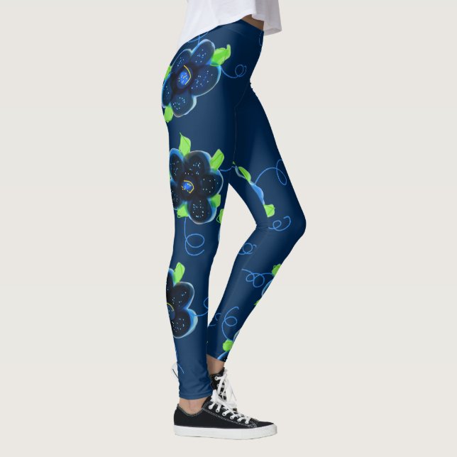 Atemberaubende Blues Leggings (Rechts)