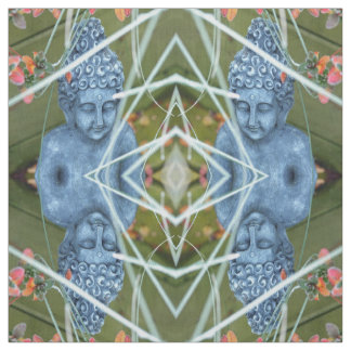 Atemberaubende Buddha-Fabrik Stoff