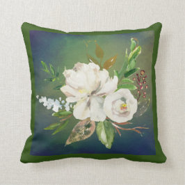 Atemberaubende Farbe Grün und Weiß Kissen