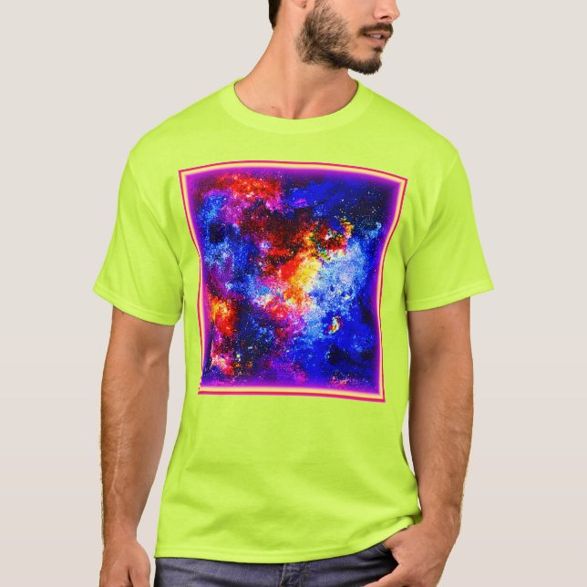 Atemberaubende Farben des Universums T-Shirt (Vorderseite)
