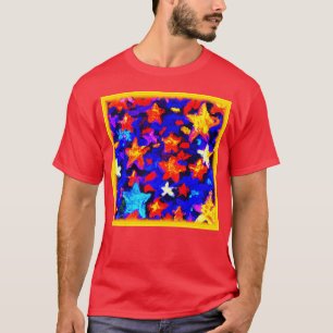 "Atemberaubende farbenfrohe Sterne". Jetzt kaufen T-Shirt