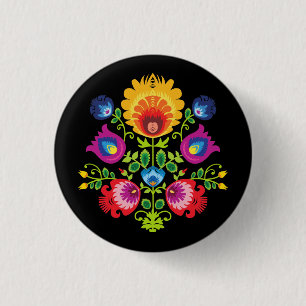 Atemberaubende Folklore Button