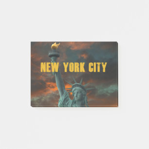 Atemberaubende Freiheitsstatue New York Post-it Klebezettel