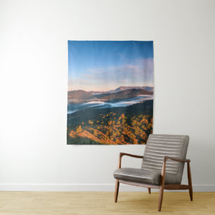 Atemberaubende Herbstlandschaft aus Šilentabor, Sl Wandteppich