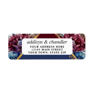 Atemberaubende Hochzeit von Jewel Toned Peony