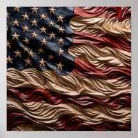atemberaubende Holzschnitzerei unter amerikanische