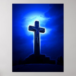 Atemberaubende Jesus Crucifixe Poster