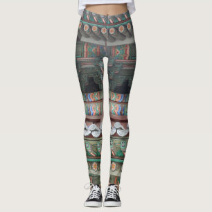 Atemberaubende klassische Kunst traditionell zu S. Leggings