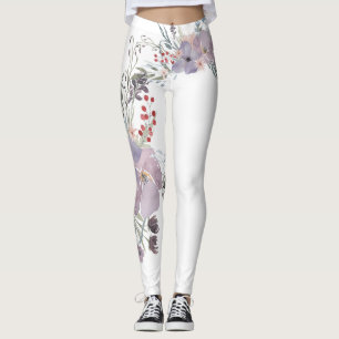 Atemberaubende Lavendel-Blume Leggings
