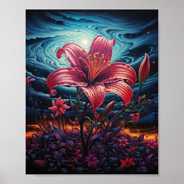 Atemberaubende Lily Poster (Vorne)