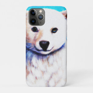 Atemberaubende Malerei eines Eisbärenkubs. Jetzt k Case-Mate iPhone Hülle