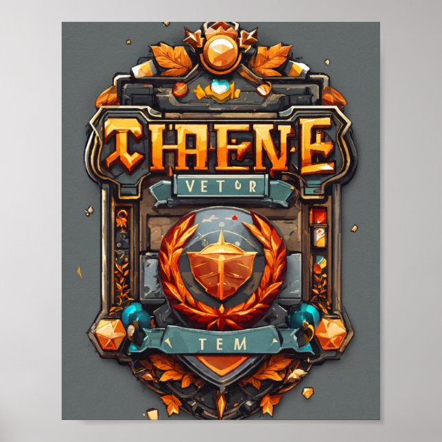 Atemberaubende Poster & Prints für jeden Raum" (Vorne)