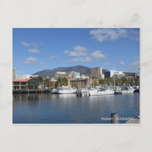 Atemberaubende Postkarte von Hobart, Tasmanie