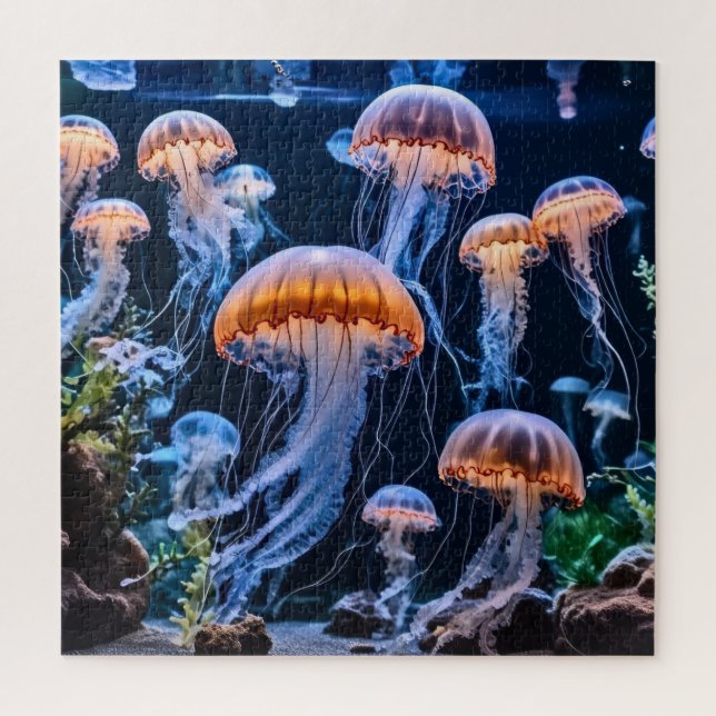 Atemberaubende Qualle Puzzle (Vertikal)