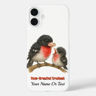 Atemberaubende Rose Brustkorb iPhone 16 Plus Hülle