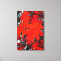 Atemberaubende Rote Ahornleaf-Malerei