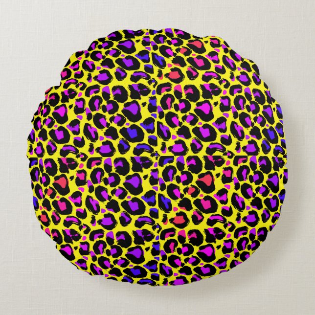 Atemberaubende Rundkissendesigns auf Zazzle Rundes Kissen (Vorderseite)