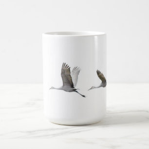 Atemberaubende Sandhill Kran-Tasse Kaffeetasse