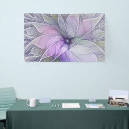 Atemberaubende Schönheit Modernes Abstraktes Frakt Banner