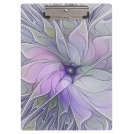 Atemberaubende Schönheit Modernes Abstraktes Frakt Klemmbrett