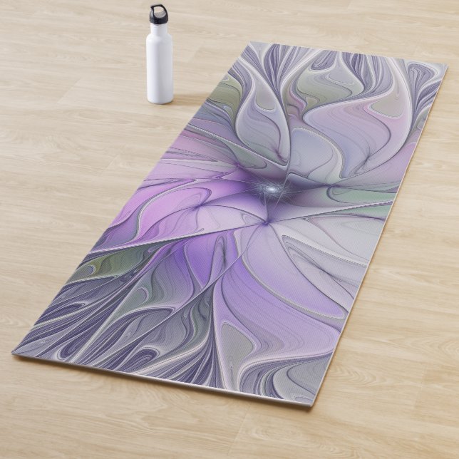 Atemberaubende Schönheit Modernes Abstraktes Frakt Yogamatte (Beispiel)