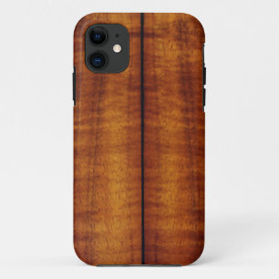 Atemberaubende Spalte hawaiische Koa Longboard Art Case-Mate iPhone Hülle