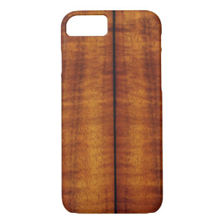 Atemberaubende Spalte hawaiische Koa Longboard Art Case-Mate iPhone Hülle
