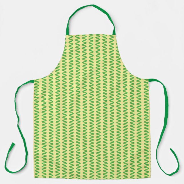 Atemberaubende Spirulina All-over Print-Schürze Schürze (Vorderseite)