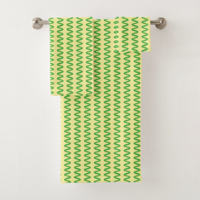 Atemberaubende Spirulina Badhandtuch Set (Insitu)