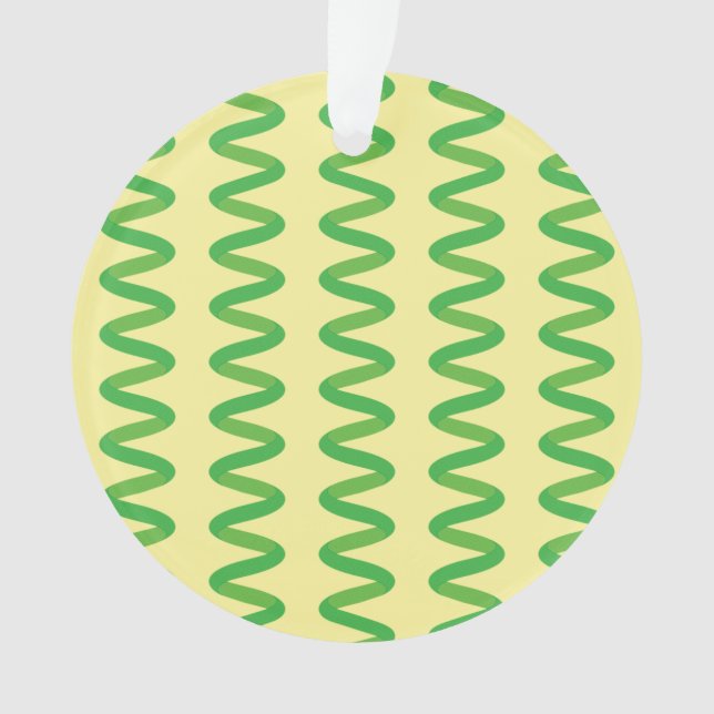 Atemberaubende Spirulina Ornament (Vorderseite)