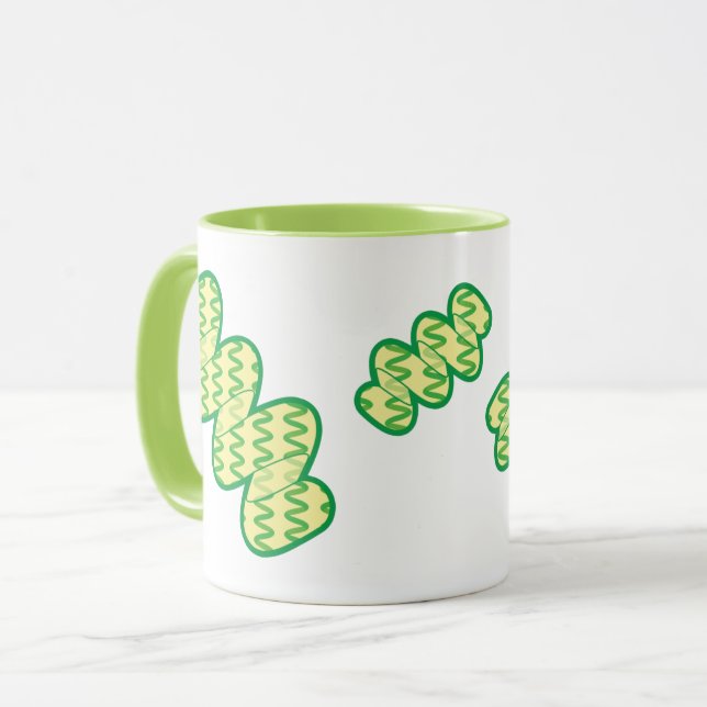 Atemberaubende Spirulina-Tasse Tasse (Vorderseite Links)