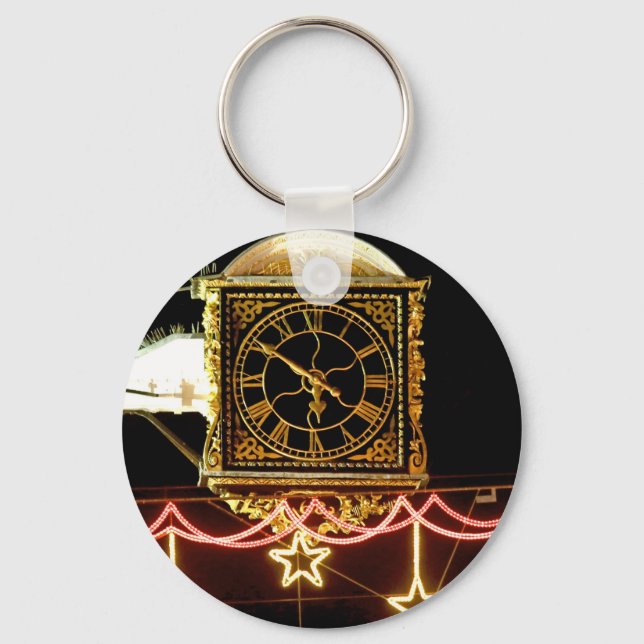 Atemberaubende Uhr Schlüsselanhänger (Vorderseite)
