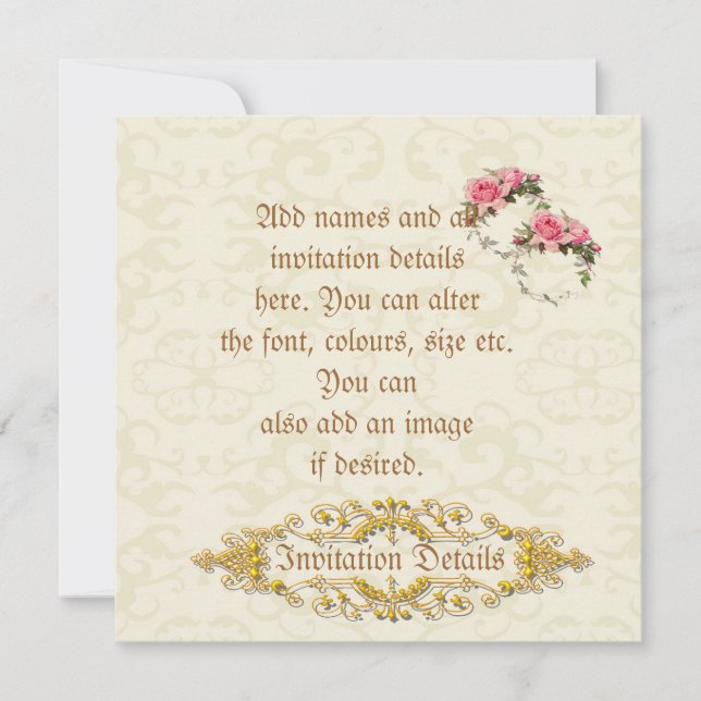 Atemberaubende Vintage Lesben Save the Date Einlad (Vorderseite)