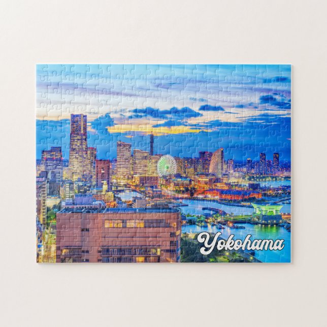 Atemberaubende Yokohama, Japan Puzzle (Horizontal)