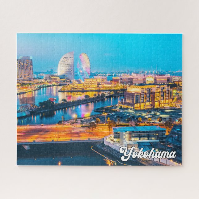 Atemberaubende Yokohama, Japan Puzzle (Horizontal)