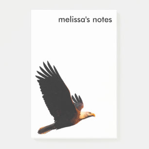 Atemberaubender Adler im Winter Sonnenuntergang Post-it Klebezettel