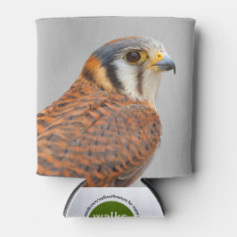 Atemberaubender amerikanischer Kestrel Sparrowhawa Dosenkühler