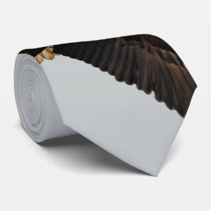 Atemberaubender Bald Adler geht zum Himmel Krawatte