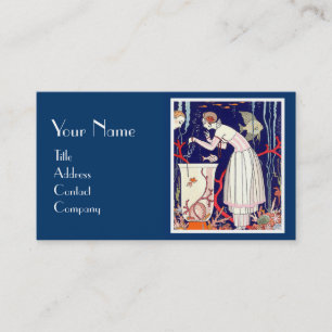 ATEMBERAUBENDER KLEINER FISCH, DEKO SCHÖNHEIT FASH VISITENKARTE