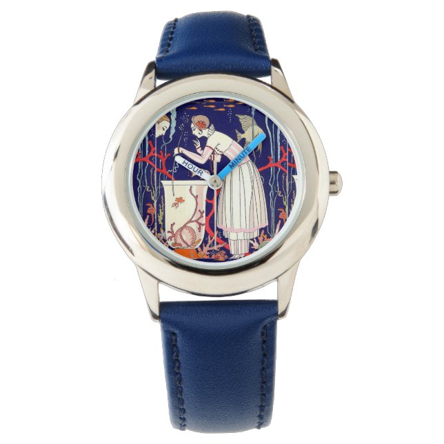 ATEMBERAUBENDER KLEINER FISCH, SCHÖNHEIT ARMBANDUHR (Vorderseite)