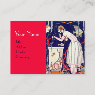 ATEMBERAUBENDER KLEINER FISCH, SCHÖNHEIT FASHION R VISITENKARTE