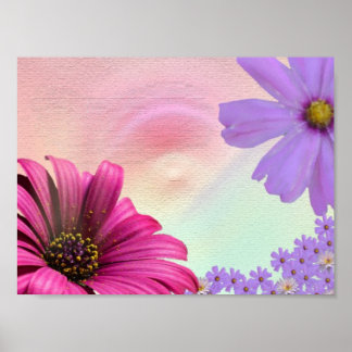 ATEMBERAUBENDER KUNSTDRUCK AUF TEXTURIERTER LEINWA POSTER