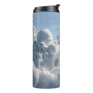Atemberaubender Landschaftsdruck Wasserflasche Thermosbecher