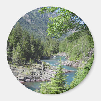 Atemberaubender Nationalwald Magnet